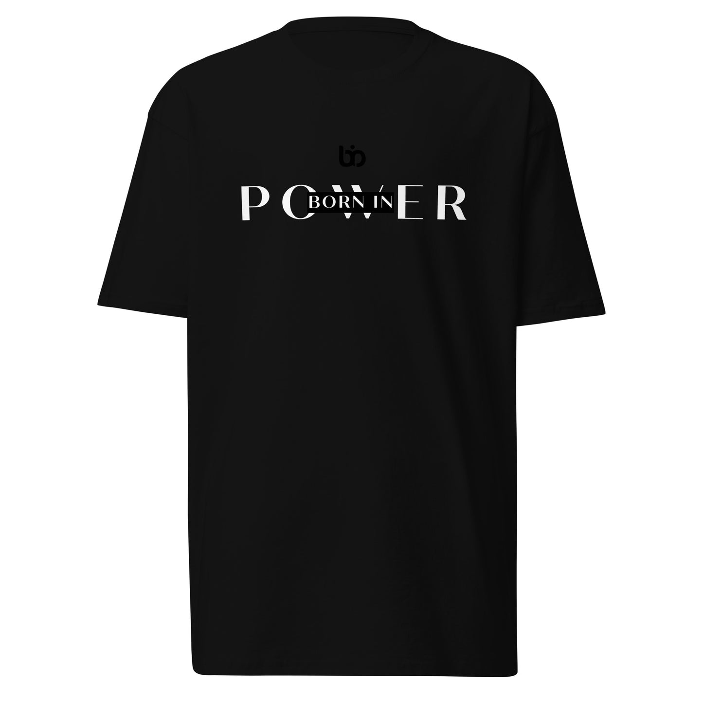 Born in Power Black Tee